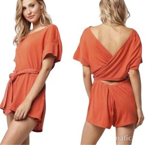 Free People Easy Street Stylish Wrap Romper